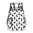 thumbnail image 1 of Fotbe Black Rabbit Mochila Ligera para Hombres y Mujeres - Duradera y Resistente al Agua, Ideal para Escuela, Trabajo, Viajes y Uso Diario, 1 of 7