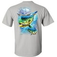 thumbnail image 3 of Fair Game Mahi Madness T-Shirt-Ice Grey-S, 3 of 5