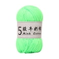 thumbnail image 2 of Milk Cotton Crochet Yarn Thread 5 Strands | 50g Ball 325m Length | Soft, Durable, Sunlight Colors | Acrylic Blend for Sweaters, Dolls, Hats, Scarves | Premium Knitting & DIY Craft Supplies, 2 of 6