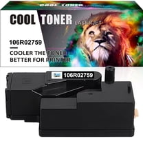 Cool Toner Compatible Toner Replacement for Xerox 106R02759 for Use with Xerox Phaser 6020 6022,WorkCentre 6025 6027 Printer Ink (Black,1-Pack)