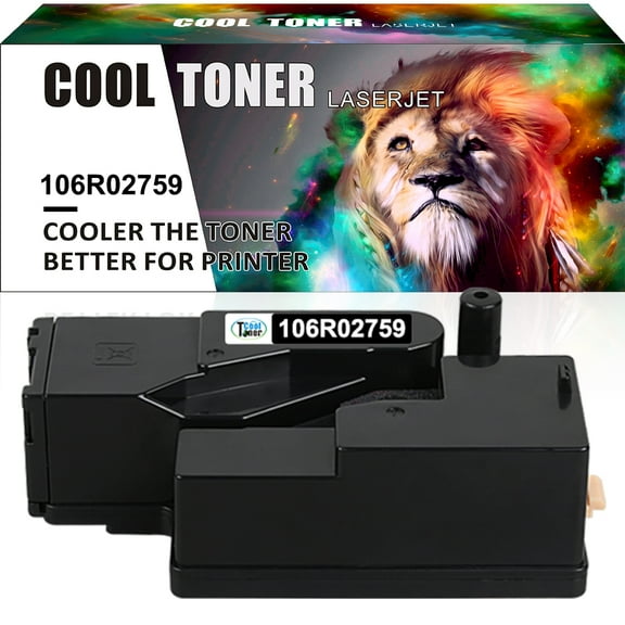 Cool Toner Compatible Toner Replacement for Xerox 106R02759 for Use with Xerox Phaser 6020 6022,WorkCentre 6025 6027 Printer Ink (Black,1-Pack)