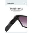 thumbnail image 4 of Lunettes de Soleil Rétro Carrées pour Hommes et Femmes (Couleur : C, Taille : 1), 4 of 4