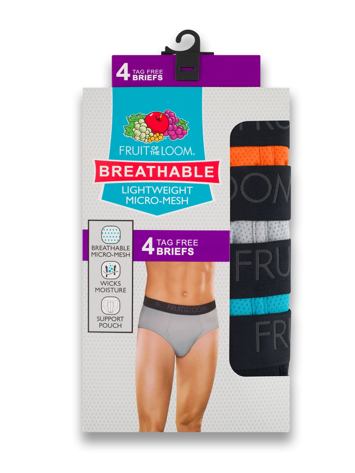 fruit of the loom breathable underwear