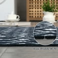 thumbnail image 4 of Tzou Boho Area Rugs 8x10ft Washable Door Mat Geometric Black Living Room Carpet, Non Slip Indoor Rugs for Bedroom Dining Room Office, 4 of 7