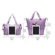 thumbnail image 3 of Bolsa De Viaje Plegable Bolsa De Viaje Plegable De Tela Oxford De Gran Capacidad Bolsa De Deporte Bolsa De Hombro Portátil Con Correa Yuarrent AP007262-06, 3 of 6