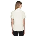 thumbnail image 2 of Harriton M560W Women's Barbados Textured Camp Shirt-Cream-XL, 2 of 3
