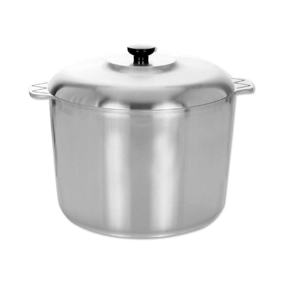 Cajun Marmite de 14 Pintes avec Couvercle - Marmite en Aluminium Compatible Four - Grande Marmite Sans Nickel avec Cuiseur Vapeur