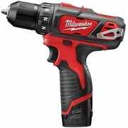 Milwaukee M12 12V Cordless Power Tool Combo Kit 1.5Ah, 2 Pack