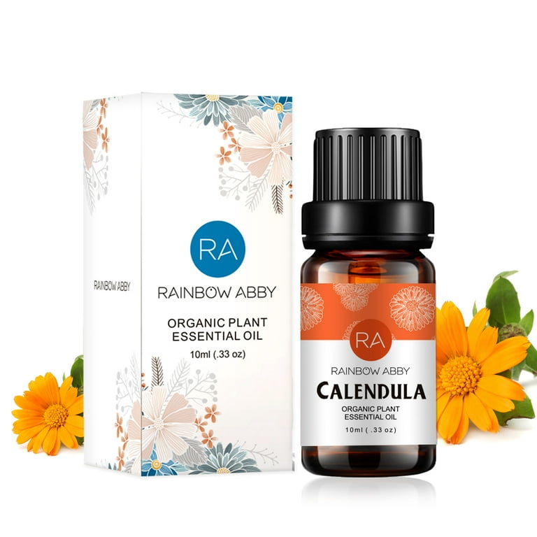 Essential Oil 100% Pure Organic Therapeutic Grade Calendula Oil for Diffuser, Sleep, Perfume, Massage, Skin Care, Aromatherapy, Bath - 10ML Walmart.com