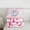 Pink D, variant on Feelyou Donut Initial E Queen Comforter Set, Princess Pink Bowknot Bedding Set, 3pcs