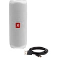 thumbnail image 5 of Restored JBL FLIP 5 Portable Waterproof Speaker, White (Refurbished), 5 of 5