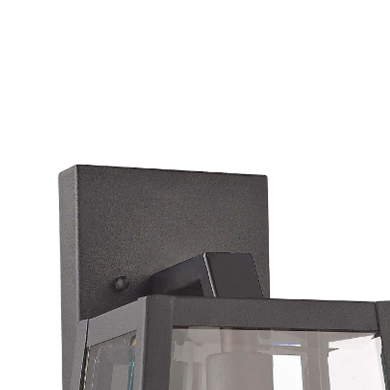 CHLOE Lighting LEODEGRANCE Transitional 1 Light Black Outdoor Wall Sconce 14" Height