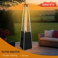 thumbnail image 2 of Patio Heater 48,000 BTU Outdoor Heaters for Patio Propane with Detachable Wheels, Protective Cover, Outdoor Terrace Garden Poolsid Commercial Residential, 2 of 8