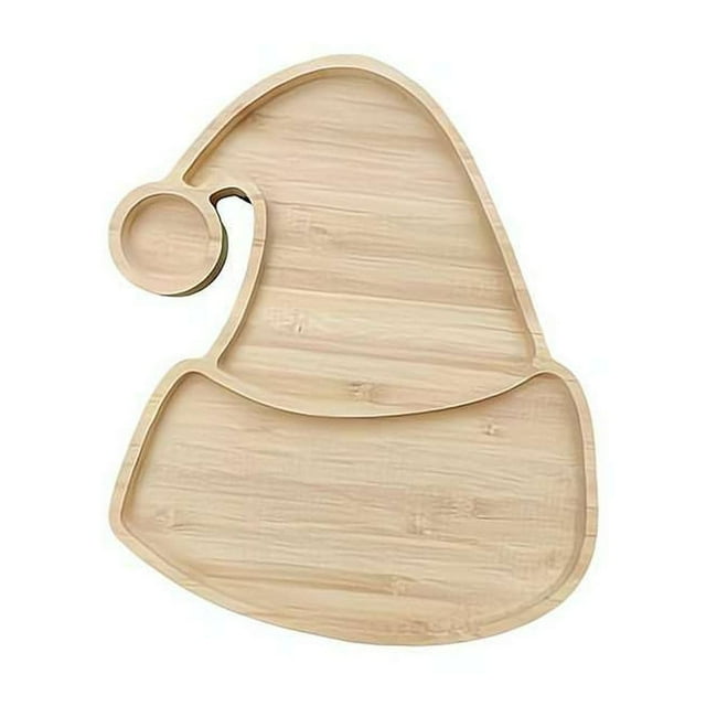 Binwennn Christmas Wooden Serving Tray Classic Christmas Shape Food Tray For Cheese Snack Cookie Fruit For Party Wire Baking Racks for Cookies Wire Rack Cooking Cookie Sheets for Baking Non Stick Set