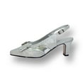 thumbnail image 3 of FLORAL Pearl Women's Wide Width Slingback Evening Dress Shoes, 3 of 11