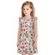 thumbnail image 1 of Balery Groovy Retro Santa Camisón de princesa para niñas, pijama de algodón con mangas abullonadas, suave y bonito.-Medium, 1 of 6