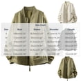 thumbnail image 4 of HOOMEUMY Mens Light Jackets Casual Stylish Windbreakers for Men Light Track Jacket Laydown Collar Fall Golf Coats, 4 of 8