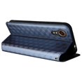 thumbnail image 4 of Funda tipo cartera para Samsung Galaxy Xcover 7, de cuero con estampado de rombos, s202412245474, 4 of 5