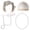I, variant on Wigs for Women Old Lady Costume for Kids 100 Days of School Bun Wig Glasses Wig Cap Pearl Necklace Accessories Wigs Human Hair Lace Front Wigs Back to Dorm for wedding