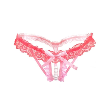 

Women s Sexy Knickers Panties Open Crotch Crotchless Underwear Lace G Strings