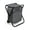 Gray, variant on GigaTent Folding Cooler and Stool Backpack - Multifunction Collapsible Camping Seat and Insulated Ice Bag with Padded Shoulder Straps