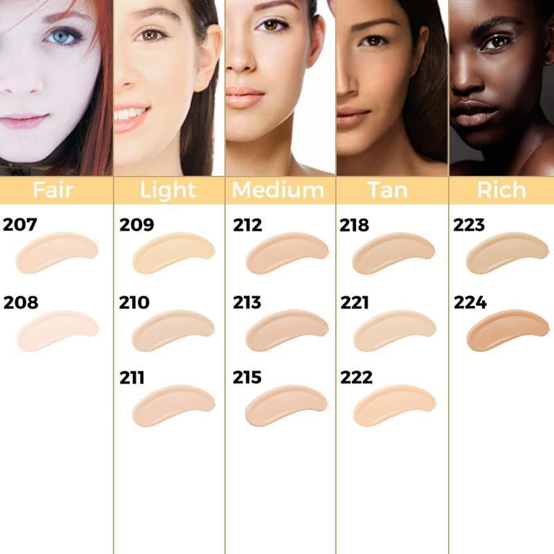 Dermacol foundation shade discount