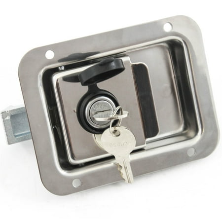 Red Hound Auto Stainless Door Lock Trailer Toolbox Rv Paddle