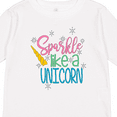 thumbnail image 4 of Inktastic Sparkle Like a Unicorn Boys or Girls Long Sleeve Toddler T-Shirt, 4 of 5
