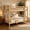 Natural, variant on Twin Over Twin Pine Wood Bunk Bed, Convertible into 2 Twin Beds with Ladder & Safety Guardrails, Space-Saving Solid Wood Bunk Bed for Guest Room Dormitory, Natural