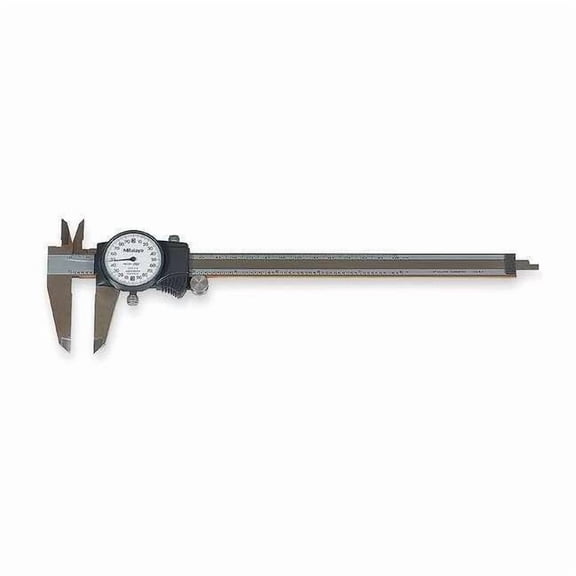 Mitutoyo Dial Caliper,0-8 In,Dial A 505-741J