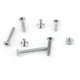 thumbnail image 3 of Tornillos y tuercas de acero inoxidable Ticfox M2 280 piezas, 3 of 10