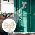 thumbnail image 4 of LNGOOR Large Christmas Tree Bows  Christmas Wreath Bows  Christmas LED Wreath Bows  Indoor And Outdoor Christmas Decorations With Warm LED Lights Christmas Tree Tops. on Clearance, 4 of 5