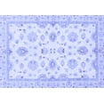 thumbnail image 1 of Ahgly Company Machine Washable Indoor Rectangle Oriental Blue Traditional Area Rugs, 2' x 3', 1 of 4