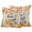 Orange Blue, variant on Outdoor Pillow Covers 24x24 Set of 2, Thanksgiving Waterproof Patio Throw Pillow Covers for Couch Sofa Chair, Orange White Pumpkin Maple Leaf Branches Decorative Pillowcases for Throw Pillows