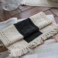 thumbnail image 5 of 1pcs Boho Table Runner for Home Decor Farmhouse Rustic Table Runner with Tassels for Dining Bedroom Decor Rustic Bridal(30x180cm), 5 of 5