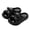 black, variant on Puppy Face EVA Slide Sandals, Soft Open Toe Clog Slippers, Lightweight House Shoes