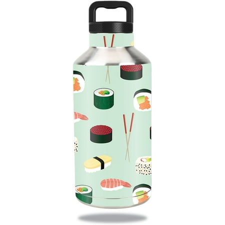 Skin For Ozark Trail Water Bottle 64 oz – Sushi | MightySkins Protective, Durable, and Unique Vinyl Decal wrap cover | Easy To Apply, Remove, and Change Styles | Made in the