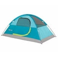 thumbnail image 2 of Coleman Wonder Lake Glow in the Dark Dome 4' x 7' Youth Tent, 1 Room, Teal, 2 of 5
