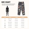 thumbnail image 3 of Fotbe Wildflower Watercolor 1 Pantalones de Pijama para Mujer, Pantalones de Dormir, Pantalones Pj con Cordón y Bolsillos-Small, 3 of 6