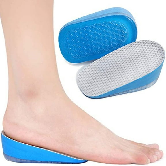 tooloflife Pair of Height Increasing Pads Silica Gel Comfortable for All Shoe Men and Women