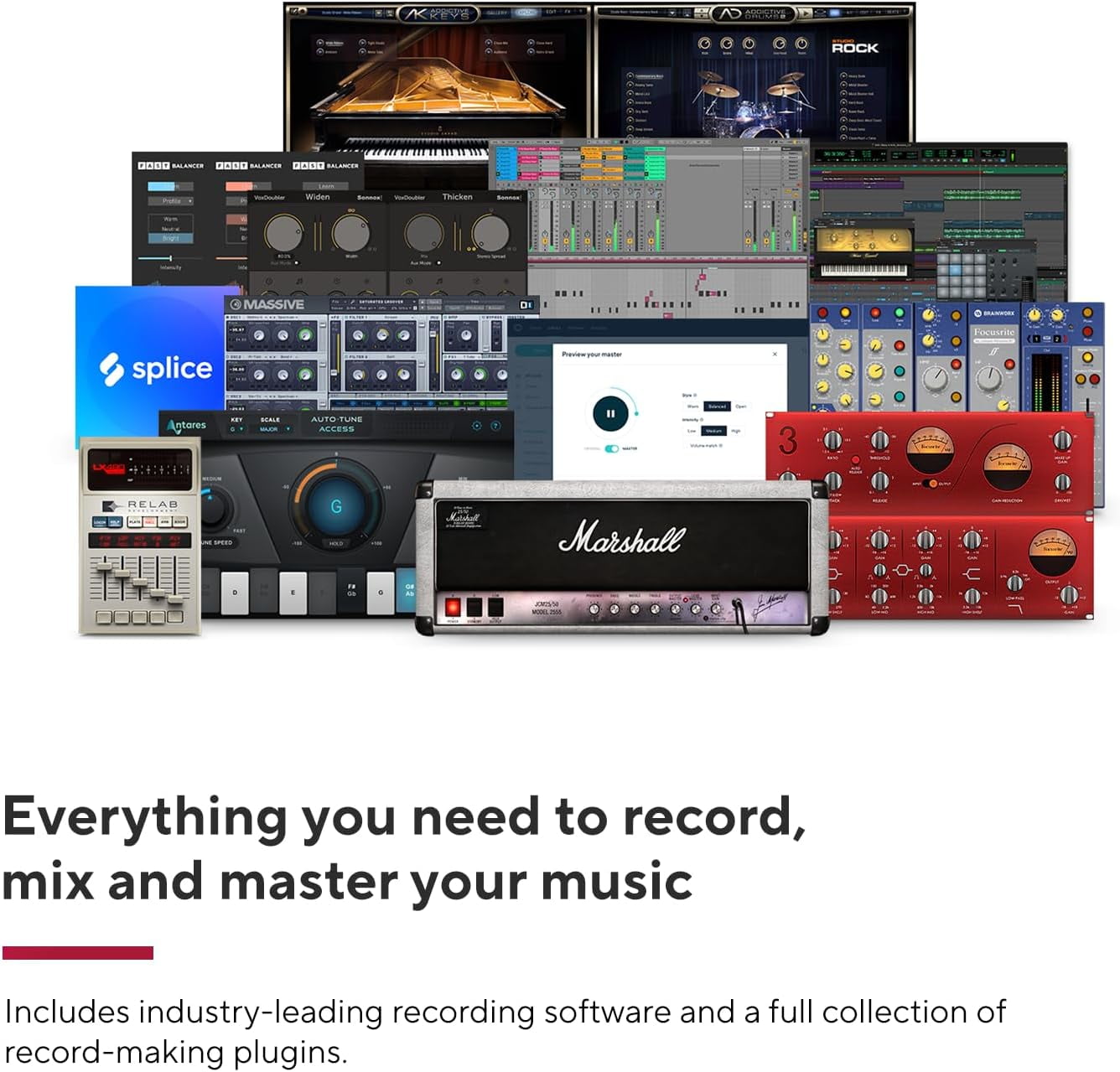 Focusrite Scarlett Studio セット Focusrite Scarlett Studio Recording Package | zZounds