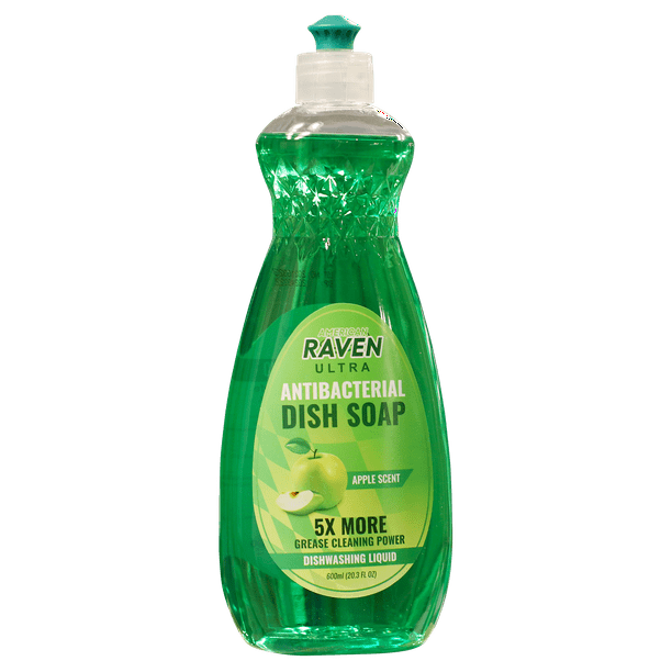 American Raven Platinum Antibacterial Ultra Dish Detergent (Apple Scent