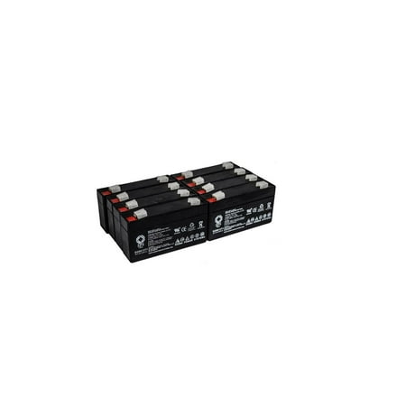 Bci 15 Tri Color - SPS Brand 6V 1.3 Ah (Terminal T1) Replacement battery for BCI International 8604P (8 PACK)