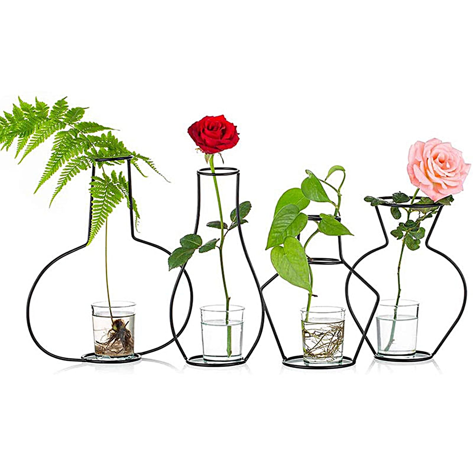Reliable Aesthetic Metal Vase-shaped Flower Display Rack - Flower Stand ...