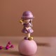 thumbnail image 3 of Escultura de resina adorable, pieza decorativa moderna con forma de personaje de dibujos animados A_Girl_Purple, 3 of 8