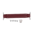 thumbnail image 2 of Yinanstore Leather Replacement Strap Handle Guitar Replacement Part For Amplifier Amps Guitar, With White Stitching #2, 2 of 6