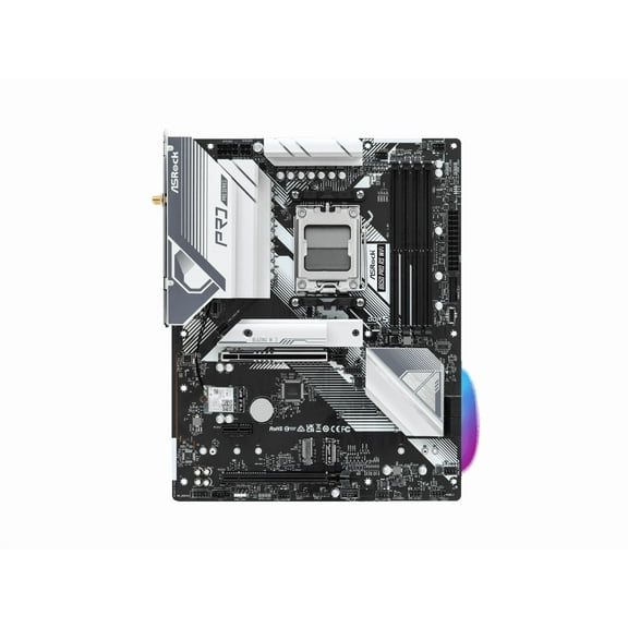 ASRock B650 Pro RS WiFi AM5 AMD B650 SATA 6Gb/s ATX Motherboard