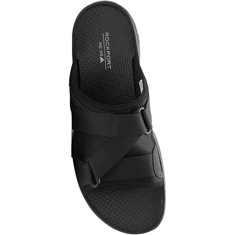 Rockport Trail Technique Men’s Black Hook & Loop Slide Sandals Size 7.5 NEW Rockport Trail Technique Hook and Loop Slide Men main image 4