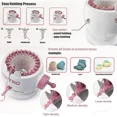 thumbnail image 2 of 22 Needles Smart Knitting Machine, Knitting Board Rotating Double Knit Loom Machine for Adults or Kids, Knitting Round Loom Kit (22 Needles), 2 of 6
