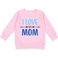 thumbnail image 2 of Inktastic I Love My Mom Mothers Day Toddler Sweatshirt, 2 of 4